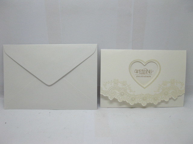 10Pcs New Wedding Invitation Flower Edge